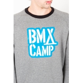 Bluza Bmx Camp Crewneck Grey / Black